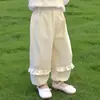 Pantalones de Niña Primavera y Otoño 2025 Nuevo Estilo Moda de Primavera Infantil Trendy Niña Bebé Casual de Primavera Pantalones Jogger