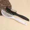 Novo Pente de Cabelo de Ponto do Fabricante Yu Yao, Pente Portátil Leve, Preto e Branco, Pode Ser Personalizado