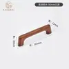 Armario de Estilo Nórdico Tirador de Madera Maciza Cajón Gabinete Tirador de Madera Puerta de Gabinete Simple Mesa Puente Plano Tirador de Madera