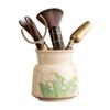 Tubo para ceremonia del té de lirio de los valles pintado a mano, accesorios para juego de té kung fu de seis caballeros para ceremonia del té, pinza para té, cuchara para té, pala para té, portalápices, arreglo floral