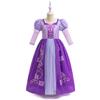 Vestido de Fiesta para Niñas Cosplay Estrella Deseo a Sha Asha Mismo Vestido Vestido de Princesa Sofía para Niños
