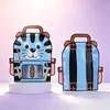 Bolsas com tema de tigre em formato de desenho animado, disponíveis agora - saquinhos fofos e selados para doces e lanches infantis