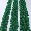 Decoración Navideña de Ratán Navidad Ratán Navidad Ratán Simulado Corona de Navidad Ratán Árbol de Agujas de Pino Ratán Flocado