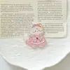 Tamaño Grande Mary Cat Talla Acrílica Dibujos Animados Gato Lindo Accesorios Gato Adornos Imanes de Refrigerador Cadena de Llavero Decoración Pasador de Pelo