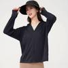 Roupa de proteção solar de seda gelo original para homens e mulheres, anti-ultravioleta, respirável, com chapéu grande removível, roupa de proteção solar, casaco feminino, atacado