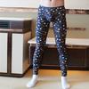 Pantalones Cálidos de Otoño para Hombre de Algodón Modal sin Marcas Estampados Cintura Baja Ajustados Ligeros Antibacterianos con Iones de Plata Pantalones de Lana MV623