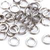 Equipo de pesca Liansen 200 piezas juego de anillos dobles planos anillo de conexión plano Luya anillo doble plano doblado equipo de pesca