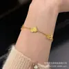 [Desvanecimiento lento] Pulsera de calabaza de alta gama con textura de hielo picado para mujer, con un diseño lujoso y refinado, y disponible para venta al por mayor