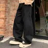 Jeans Scythe Preto Novo Outono 2026 Anyang para Homens, Estilo High Street Americano, Perna Reta Solta, Calças de Marca Cool e Modernas