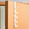 Perchero de pared sin taladro Gancho detrás de la puerta, Potente gancho para ropa y sombrero sin rastro