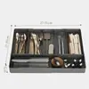 Gabinetes de Almacenamiento para Cocina, Gabinetes Domésticos con Compartimentos Integrados para Cuchillos, Tenedores y Palillos, Divisores de Cajones de Cocina, Cajas de Almacenamiento para Cubiertos