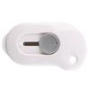 Cuchillo de arte HOMU Hemu, simple, mini, pequeño, portátil, de acero inoxidable, para abrir cajas exprés, cuchillo para cortar papel de oficina