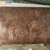 Mural en Relieve de Cobre Forjado Pared de Fondo Pared Exterior Cultura Cobre Antiguo Imitación Imagen de Cobre Diseño de Pintura en Relieve de Cobre Forjado Cobre Fundido