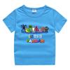 2023 novas roupas infantis verão infantil camiseta de manga curta meninos e meninas algodão camisa de fundo bebê meia manga camiseta infantil top