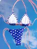 Nuevo Bikini Sexi de Dos Piezas para Mujer Europeo y Americano Transfronterizo Estilo de Moda