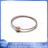 Pulsera Panjia Dora S925 Cobre Blanco Plateado Floral de Alta Gama Lujo Accesible Pulsera Básica Pulsera de Cuentas DIY Pulsera