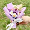 Mini Buquê de Flores Secas de Carro Rosa Imortal Hortênsia Presente de Aniversário para Namorada Masculina Presente de Dia dos Namorados Professor