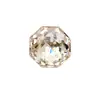 Diamantes para Manicura de Corte Rosa Octogonal, Brillantes Multifacéticos Rose Millennium K9 Vidrio de Alta Calidad Base Puntiaguda Joyería Especial para Manicura