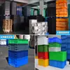 Caja de piezas oblicua caja volteable caja de almacenamiento componentes caja de accesorios de ferretería caja de plástico caja de material pequeño mayoreo