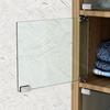 Dobradiça Superior e Inferior para Porta de Armário de Vidro sem Furo Dobradiça para Armário de Vinho de Vidro Dobradiça de Vidro para Vitrine com Posicionamento 2