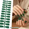 Europeu e Americano Popular Transfronteiriço Fosco Sólido Cor Gelo-Transparente Alto Padrão Trapezoidal Nail Art Unhas Usáveis Pontas de Unhas Postiças Acessórios