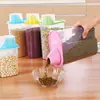Pote de Armazenamento Er Lifan Selado de Grão Grosso com Tampa Grande Pote Pastoral Altamente Transparente 2.5L Pote de Armazenamento Pastoral de Cozinha