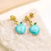 Novos Brincos Cruz Pequenos de Luxo Alto Padrão Brincos Coloridos para Orelha Studs Quentes de Venda de Nicho Brincos Estilo Retro de Férias