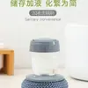 Cepillo lavador de sartén de prensado vertical multifuncional no daña la sartén desmontable práctico cepillo de limpieza a presión de líquido adición automática de líquido cepillo de cocina