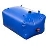 Bolsa de água macia de PVC de grau de exportação, espessada, de grande capacidade, bolsa dobrável para armazenamento de água para alívio de seca agrícola e uso de emergência