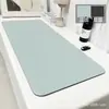Tapete de Mesa de Escritório Grande Couro Borracha Mouse Pad para E-sports Tapete de Mesa para Casa Luxo Leve Sensação Avançada Tapete para Escrita de Estudante