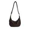 Bolso casual versátil tipo dumpling, bolso de moda para mujer, nuevo 2026 primavera-verano, bolso pequeño de hombro y bandolera de nicho texturizado para el día a día