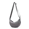 Bolso Cruzado Casual de Moda Nuevo Bolso de Hombro Simple Ligero Tela de Nylon Bolso Dumpling Versátil para Viajar Bolso de Mujer Más Vendido