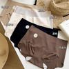 Base Líquida Sem Costura Invisível Calcinha Bumbum de Pêssego para Mulheres 7A Antibacteriana Crotch Estendido Sem Apertar Cintura Média Cobre o Quadril