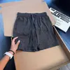 Shorts de Tricô Patchwork Xadrez Retro Americano Masculino Verão Esportivo Casual Cinco Pontos Comprimento Médio Calças Tendência Perna Reta Soltas