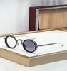 Gafas de Sol Jmm Varda Moda Transfronteriza Retro Metal Marco Ovalado para Hombres y Mujeres, Versátiles de Moda para Vacaciones Fiestas