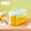 Geladeira Doméstica Chaleira Fria com Torneira Chaleira de Ervas para Chá de Frutas Selada de Grande Capacidade Balde para Bebidas Frias Suco Chá de Frutas