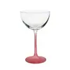 Taça de Vidro Fosco Gradiente Rosa de Luxo Leve para Champanhe Vinho Tinto para Mulheres Uso Doméstico Taça de Coquetel para um Leve Brinde
