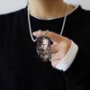 Nuevo Collar 2024 Wukong de Cuatro Criaturas Míticas para Hombre Tendencia Hip-Hop Punk Largo Colgante Versátil