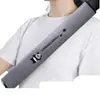 2026 Nuevos Accesorios para Coche Funda para Volante H03 Estilo Panda Protector de Hombro Beige Cálido