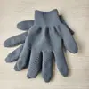 Guantes de Lana Tejida para Manipulación y Pulido de Artefactos, Guantes Engrosados de Fibra Corta para Manipular Artefactos de Nogal, Bodhi y Luna Estrella, Guantes al por Mayor para Manipulación de Artefactos