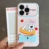 Adecuado para Apple 17PROMAX Macaron West Highland Puppy Hueso Soporte iPhone18 Anticaída Funda de Teléfono 15