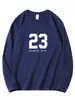 Estilo Simples com Estampa Alfanumérica Casual para Primavera e Outono de 2025 Roupas de Exterior Esportivas Versáteis Blusas de Manga Longa para Mulheres