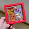 Nuevo Modelo Oro Puro 999 Año del Caballo Pegatina Dorada para Teléfono para Riqueza Instantánea y Buena Suerte, Pegatina de Lámina Dorada para Regalos de Año Nuevo