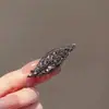 2026 Novo Estilo Presilha Bico de Pato com Strass Elegante Grampo de Cabelo Presilha Lateral Moda Simples Versátil Presilha para Franja Acessório de Cabelo