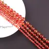 Calcedonia Cristal de Sandía Redonda Perlas Pulsera de Cuentas Hecha a Mano DIY Accesorios para Collares Cristal Perlas Sueltas Venta al por Mayor del Fabricante