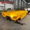 Vehículo Plano Eléctrico a Batería para Transferencia y Transporte de Piezas Pesadas, Vehículo sobre Orugas Controlado Remotamente para Operación a Largo Plazo