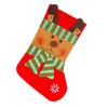 Bolsa de regalo con decoración navideña, colgante, bolsa de regalo, calcetines, chimenea, grandes calcetines para guardar dulces navideños.