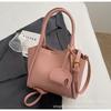 Bolso de Mano de Alta Gama para Mujer 2026 Nuevo Bolso Cruzado de Hombro Versátil para Mujer Bolso Tipo Cesta de Verdura de Cuero Suave