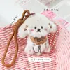 Llavero de Muñeco de Peluche Lindo, Colgante Adorable de Cachorro para Mochila, Encanto de Bolsa para Mejor Amigo, Accesorio de Cadena para Teléfono al por Mayor