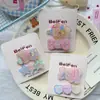 Lindos Pinzas para el Cabello de Animalitos Acrílicas para Niñas, Accesorios para el Cabello Estilo Dopamina para Chicas Jóvenes, Pinzas para Flequillos Laterales